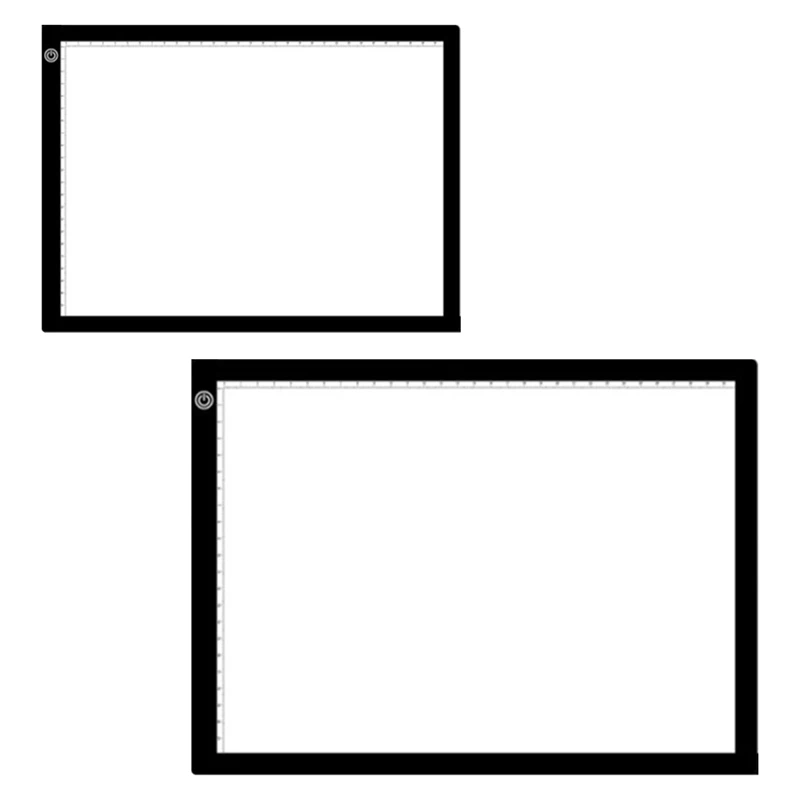 

Графический планшет со светодиодной подсветкой, ультратонкая настольная панель с плавной регулировкой яркости