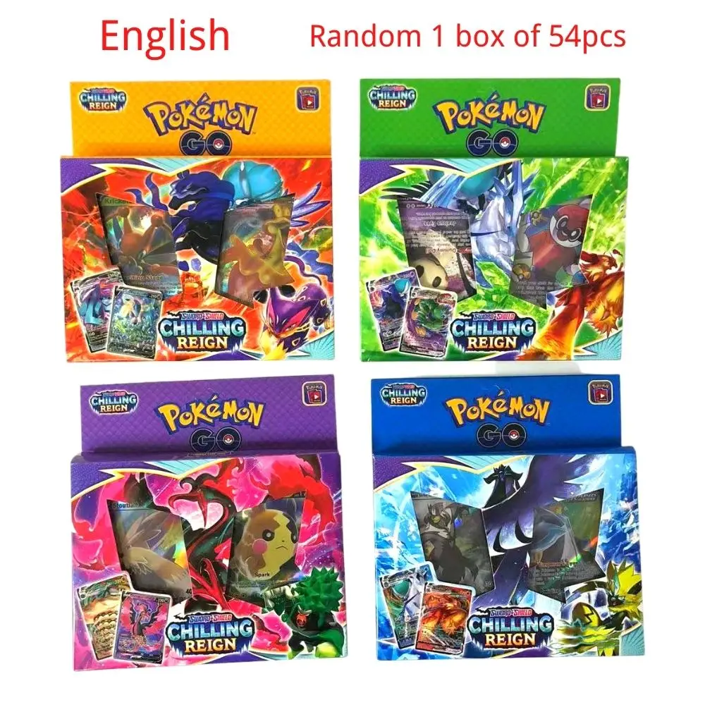 

Новые Аниме 54 шт./компл. карты Pokemon TAKARA TOMY игрушки боевая игра храп Gengar Eevee Мультяшные детские рождественские подарки