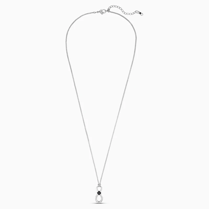 

SWA Fashion Jewelry New INFINITY Pendant Necklace 8 Character Symbol "Endless" Decoration Crysta Best Romantic Gift For Lovers