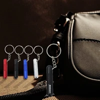metal snuff bottle snuff one tube sniffer with keychain snorter pipe small ornaments nasal tube pendant accessories gift