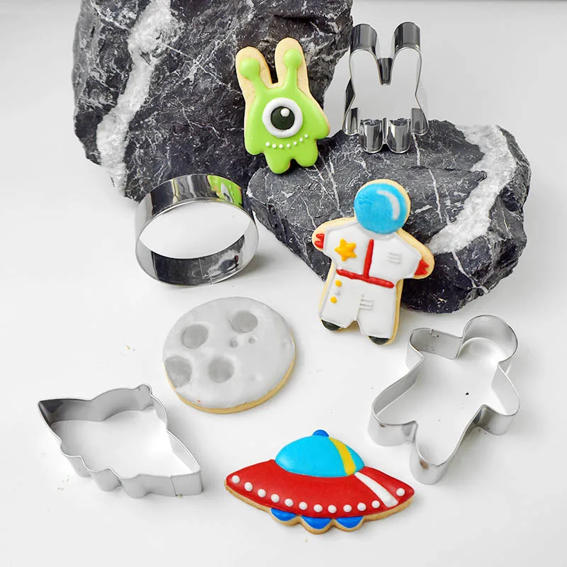 Пространства набор печенья-13 шт.-Fondant(сахарная) пресс для украшения выпечки печенья прессформы для детей праздничная одежда для свадьбы, дня рождения-Нержавеющая сталь, формы для печенья, форма для чебуреков
