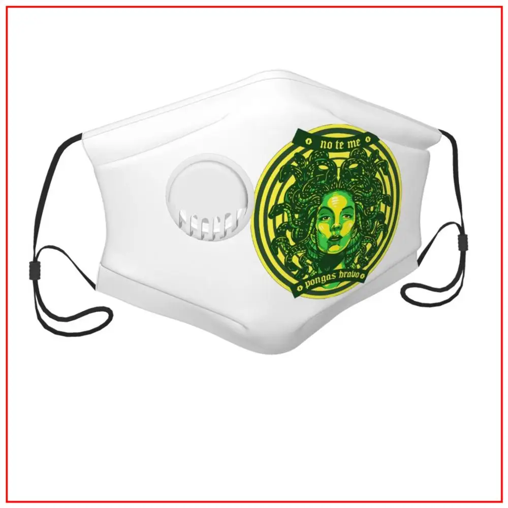 

Детская, мужская, женская, мужская маска для лица MEDUSA FELIX, дизайнерская маска для защиты лица от вирусов, крутая дизайнерская бандана для ухо...