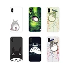 Для Samsung Galaxy S2 S3 S4 S5 Mini S6 S7 Edge S8 S9 S10E Lite Plus Мультяшные аксессуары для Тоторо чехлы для телефонов