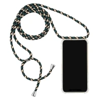 cell phone case with lanyard necklace shoulder neck strap rope cord for xiaomi mi 11 10t 9 10 lite 5g redmi note 10s pro 9s 9t