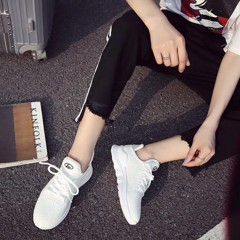 

Women Sneakers 2021 Gyms Sport Shoes Women Casual Shoes Light Soft Breathable Walking Shoes Zapatillas Mujer Basket Femme