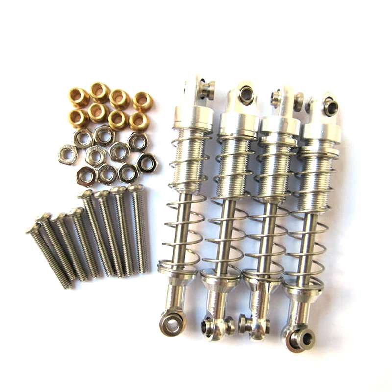 

4Pcs Shock Absorber Damper for WPL C14 C24 MN D90 D91 D99S RC Car Accessories