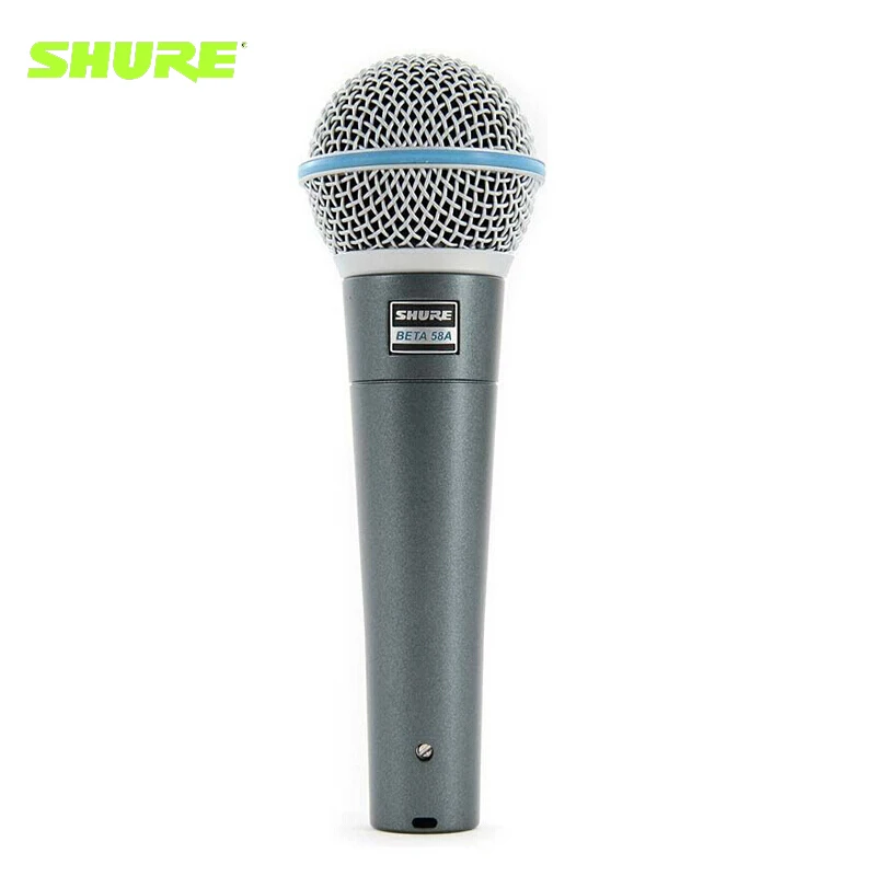 

Проводной профессиональный микрофон Shure Beta 58a, оригинальный кардиоидный динамический микрофон DM1, микрофонный усилитель