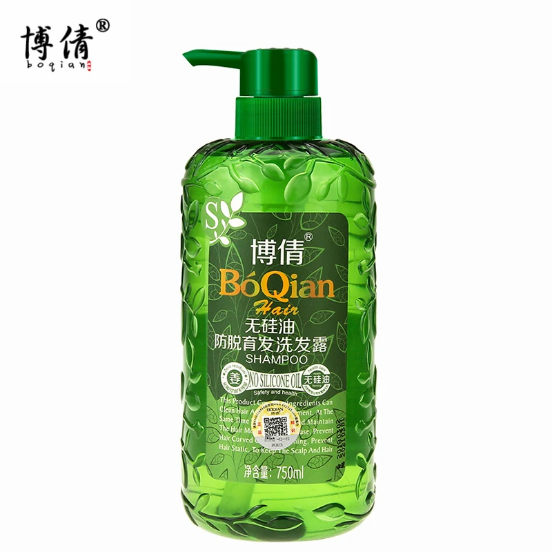 

BOQIAN No Silicone Oil Hair Shampoo 500ml Nourish Anti Hair Loss Dandruff Shampoo Itching Oil-Control Cleaning Hair Care Product
