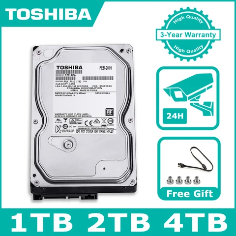 Toshiba внутренний механический жесткий диск, 3,5 ТБ 5700 об./мин.