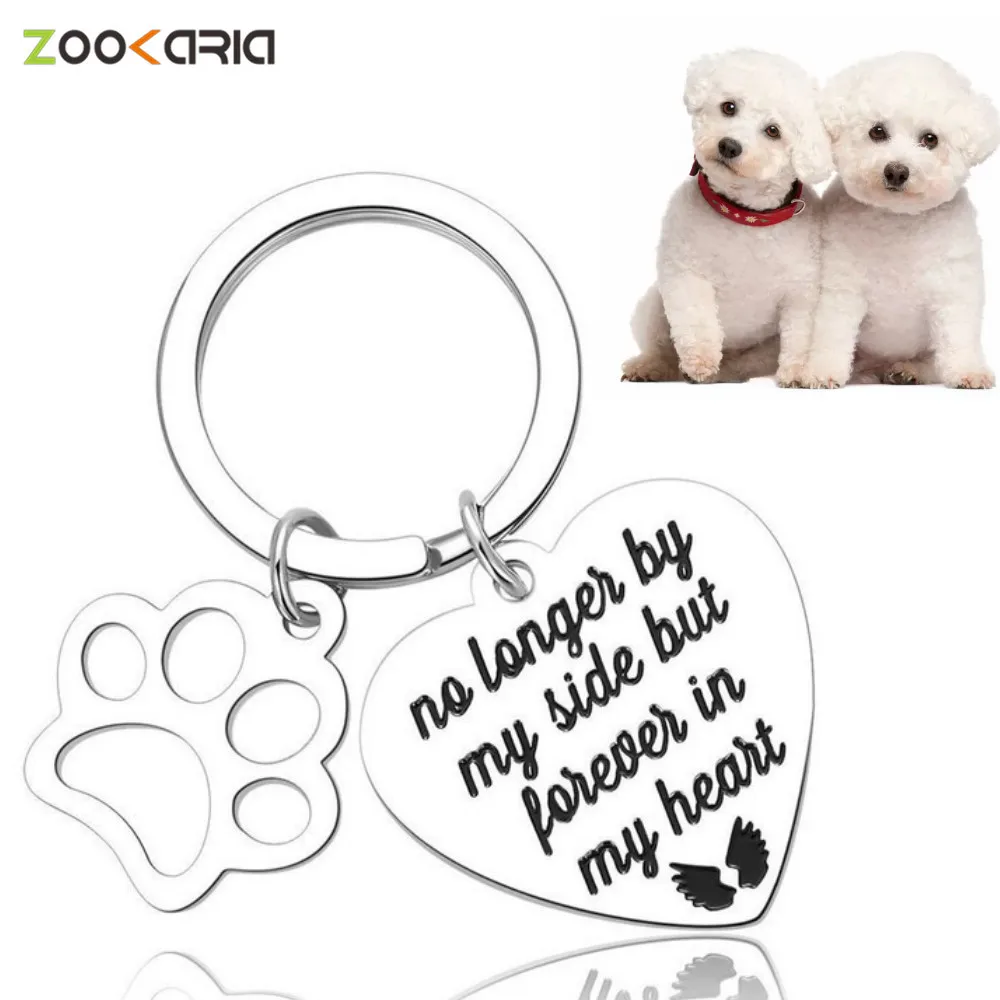

Pet Memorial Gift for Dogs Cats Pet Cat Dog ID Tags Loss of Pet Sympathy DIY Crafts Remembrance Jewelry Keyrings