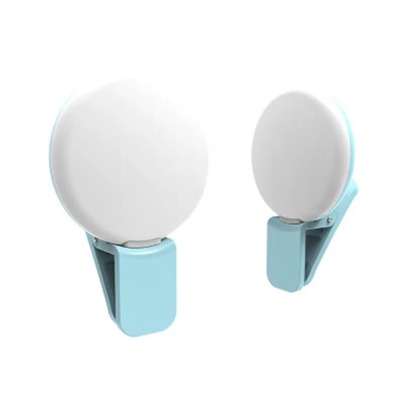 Mini Selfie Ring Light портативная светодиодная вспышка USB Клип Мобильный телефон для