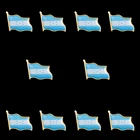 10 шт., набор модных брошей унисекс в Гондурасе, броши значок на свитер, пальто, декоративные украшения, булавки, броши