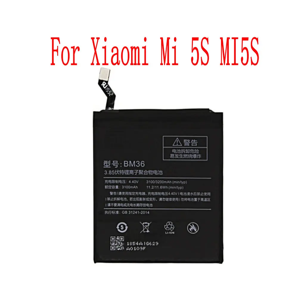 

High Quality 3200mAh BM36 Battery For Xiaomi Mi 5S MI5S Cell Phone
