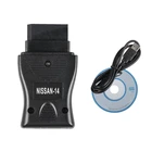 14 иголок для Nissan проконсультироваться Интерфейс USB автомобильный диагностический OBD код неисправности Кабельный инструмент