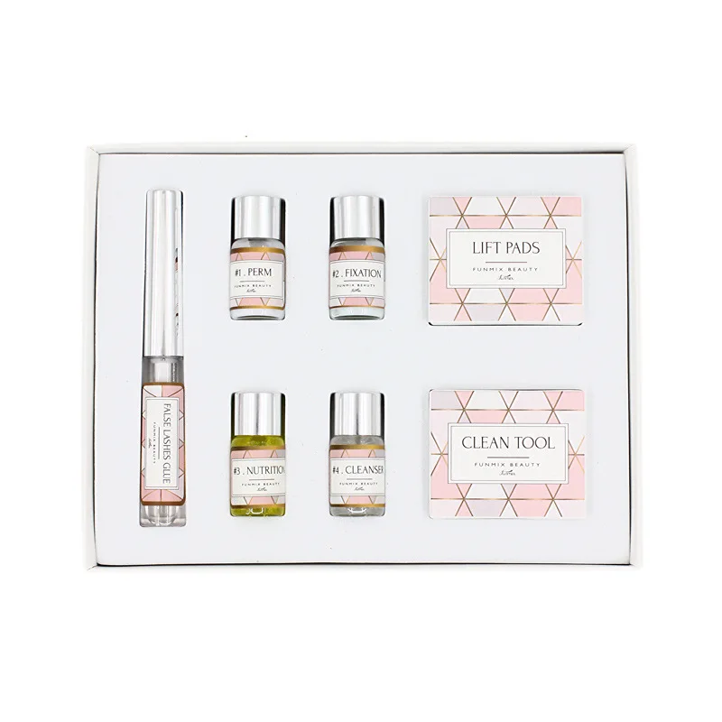 Набор для завивки ресниц миниатюрный питательный набор подтяжки и роста