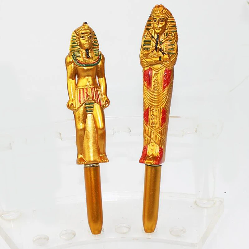 Новая креативная шариковая ручка египетского фараона с синими чернилами горячая