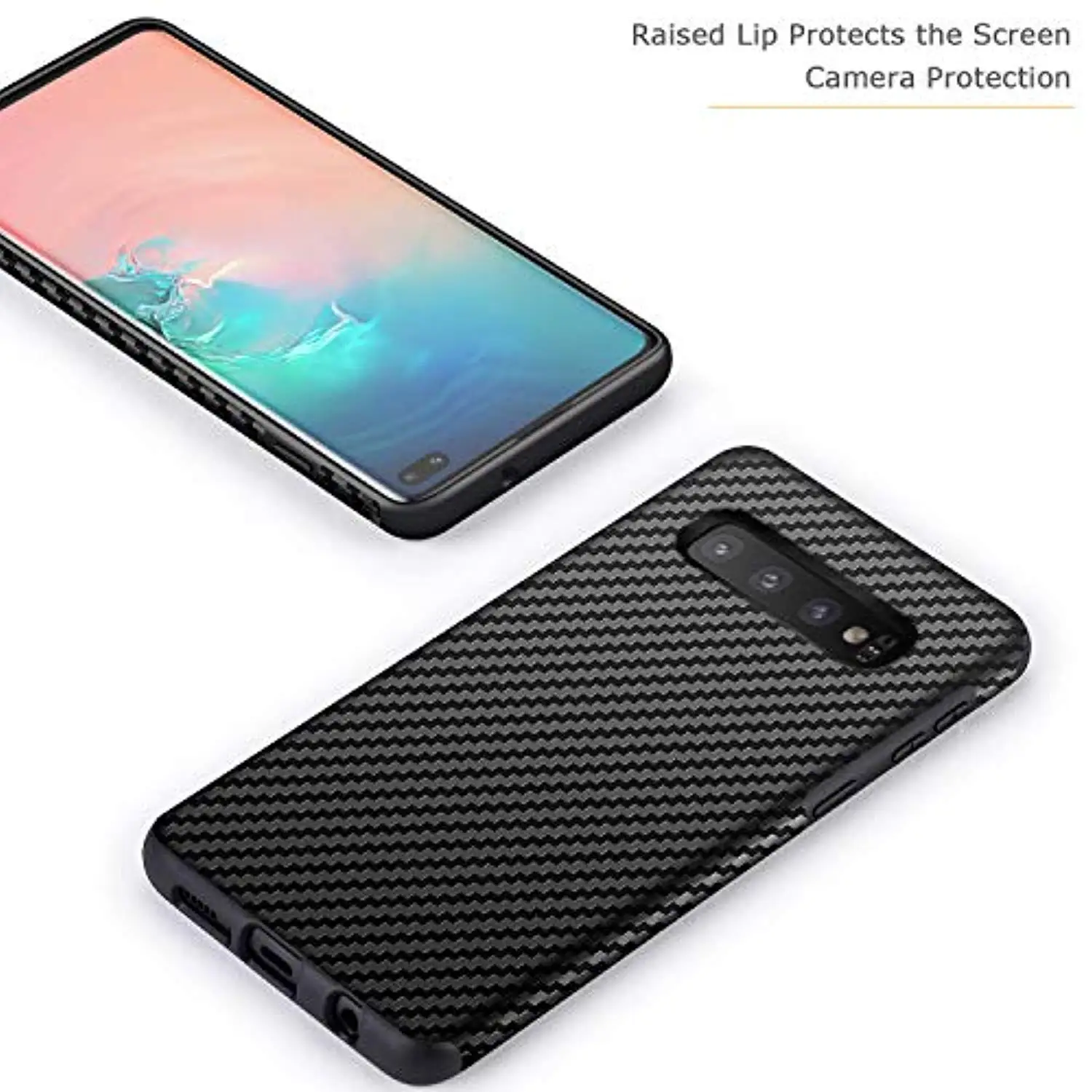Матовый чехол из углеродного волокна для Samsung Galaxy S10 Plus S10E S9 S8 ТПУ Note 10 9 8 A6 A7 J4 J6 J8 2018