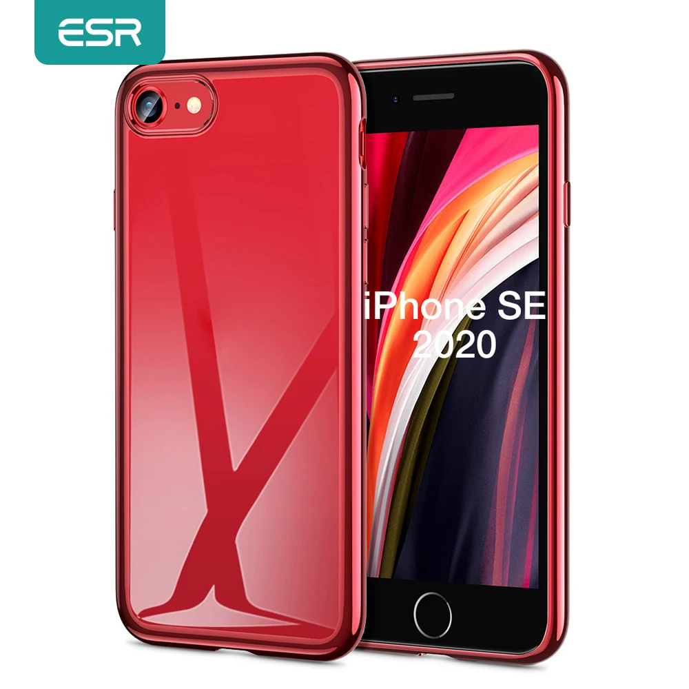 

ESR for iPhone SE 2020 Case for iPhone 11 11Pro Max X XR XS Max 8 7 Plus Clear Cover TPU Protective Back Case for iPhone SE 2020