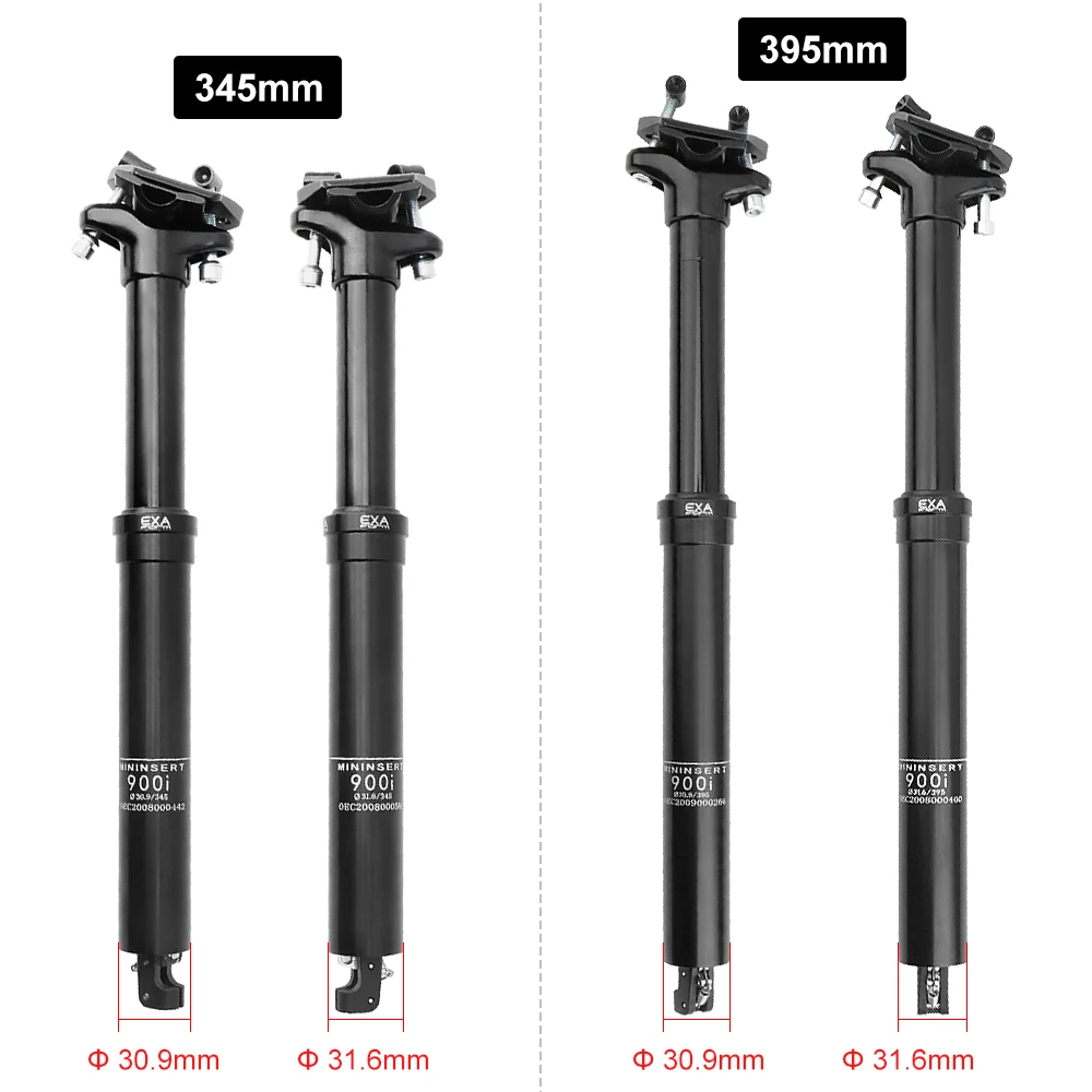 

30.9mm/31.6mm Mountain Bike Seatpost Cable Controlled Hydraulic Seatpost Remote Internal Inner Cable Routing Bicycle Seat Post