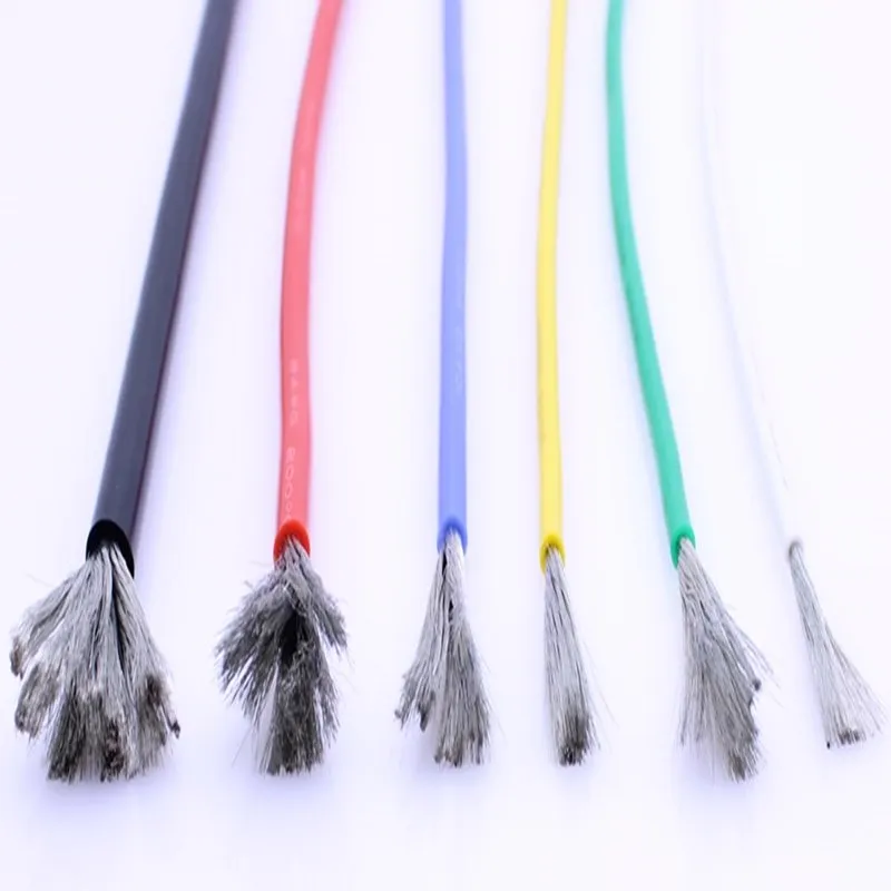 Термостойкий кабель, мягкий силиконовый провод 12AWG 14AWG 16AWG 18AWG ...