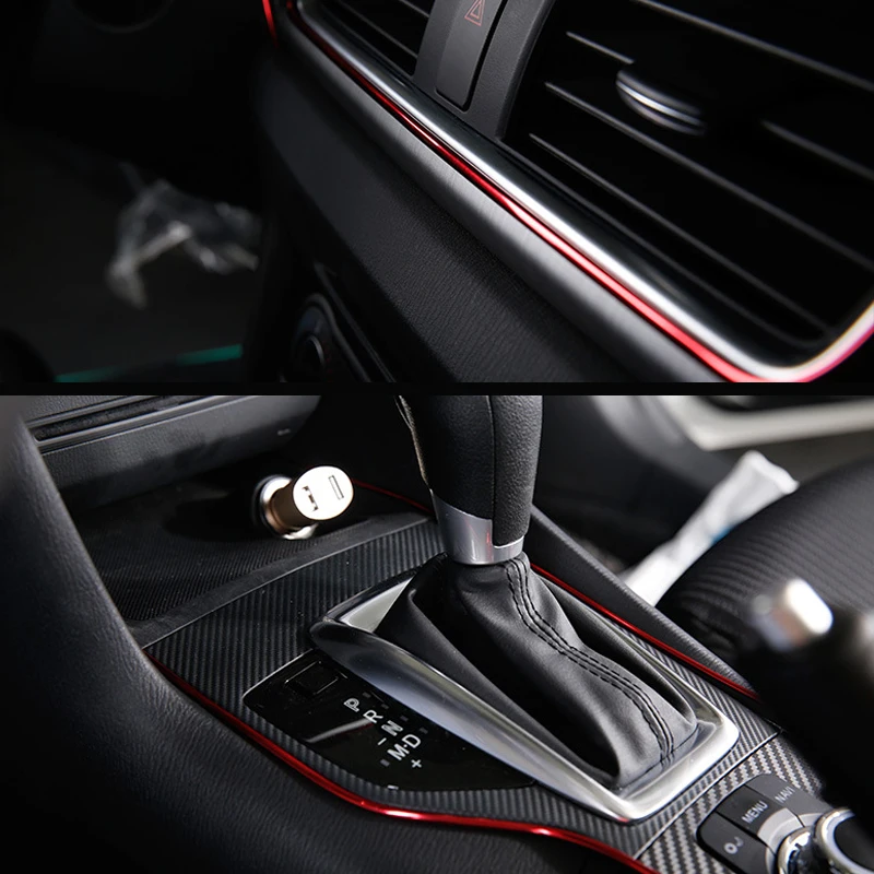 

5M Car Styling Moulding Interior Decoration Strips Trim Dashboard Door Edge Universal For All Cars Auto Accessories Car-styling