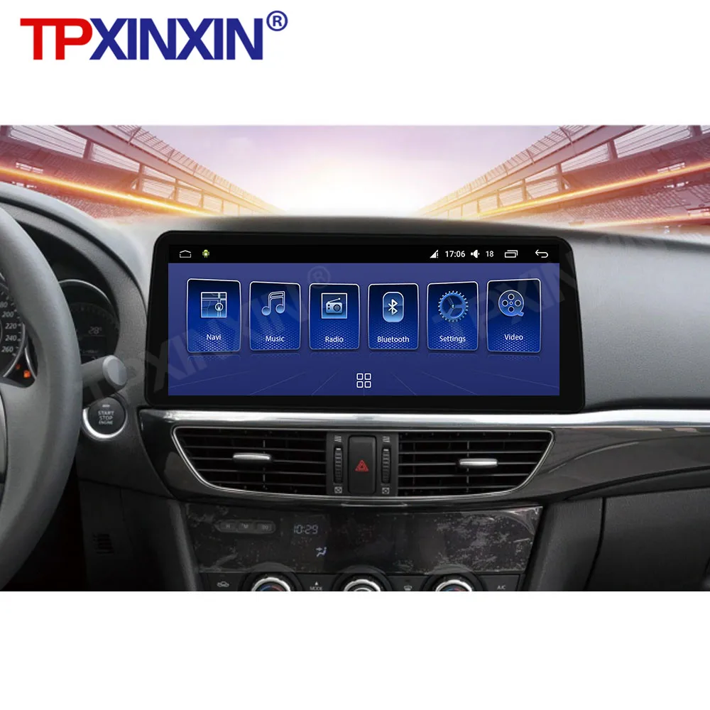 

Android 10 6G + 128G для Mazda Atez 2014 2015 2016 Carplay GPS навигационная система IPS экран мультимедийный стерео плеер радио