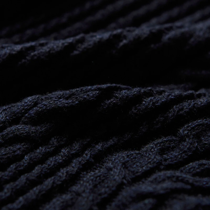 Осенний свитер мужская мода жаккардовый теплый кардиган Мужская однотонная