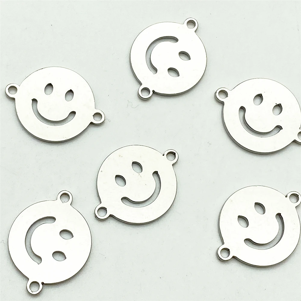 Смайлик очаровательная деталь 10 шт. сделай сам смайлик браслет ювелирные