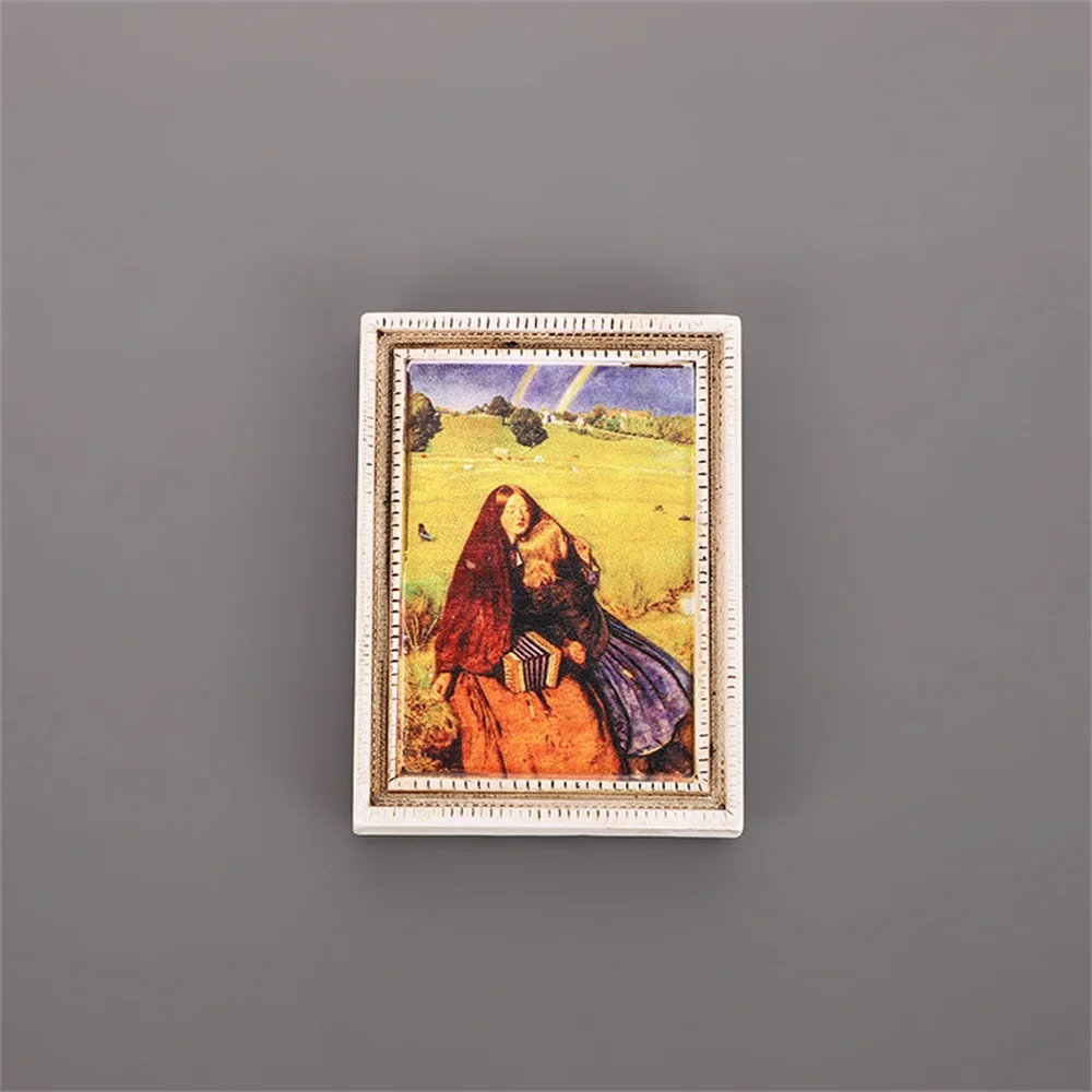 Всемирно известная картина, магниты на холодильник, звездное небо, Подсолнух с рамкой, наклейка на холодильник, кухня, украшение для дома, подарки рудольф штейнер импульсирование всемирно исторического развития духовными силами