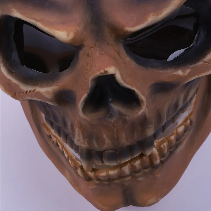 Skull Skeleton Visor Flip Up Motorcycle Helmet Cool Mask Motocross For Halloween Riding #40 | Игрушки и хобби
