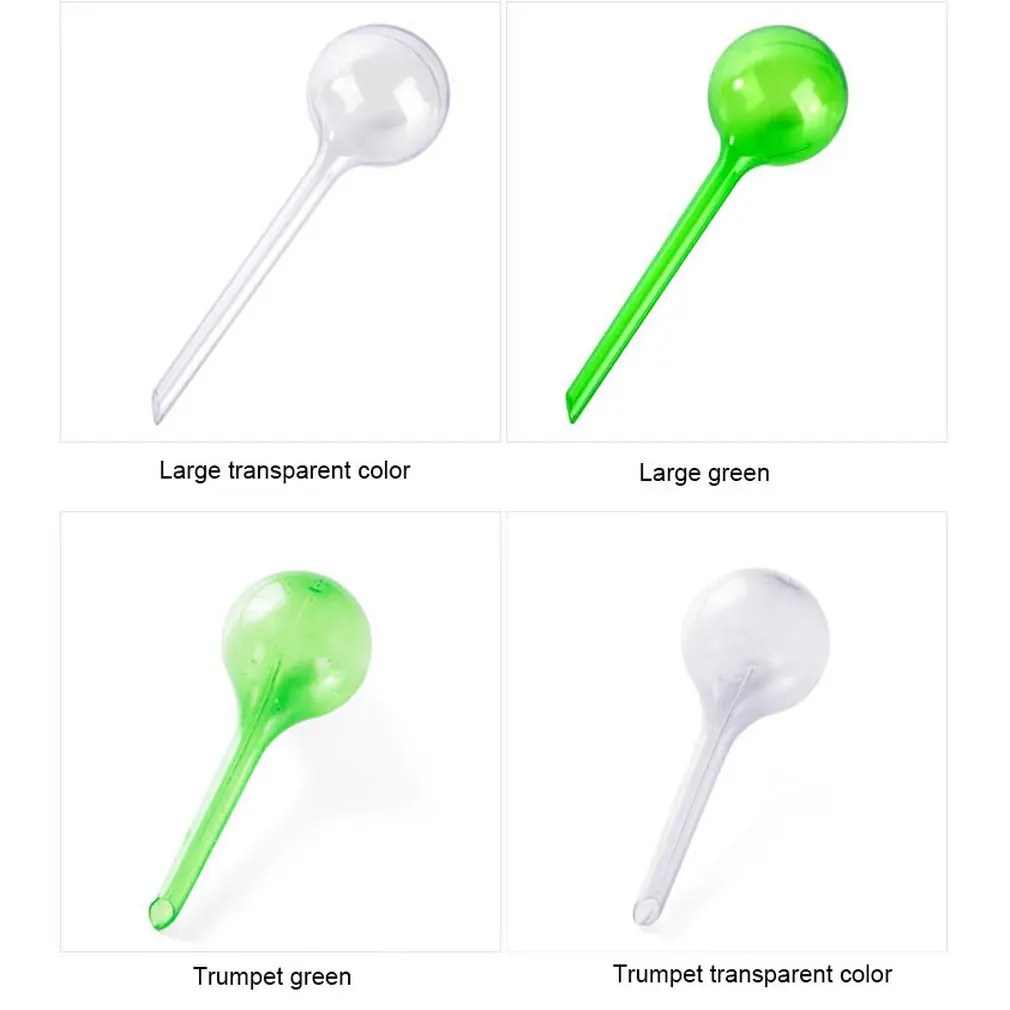 Practical Design PVC Self-Watering System Imitation Glass Ball Plant Waterer Flowers Watering Device Type Drip | Дом и сад