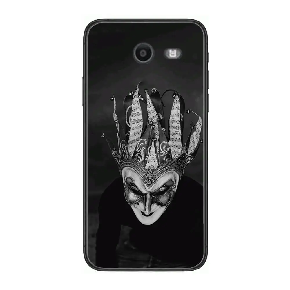 

Case Boris Brejcha style Phone Case Hull For Samsung Galaxy J 4 3 5 6 7 8 EU 2018 Plus 2017 Black Shell Art Cell Cover TPU