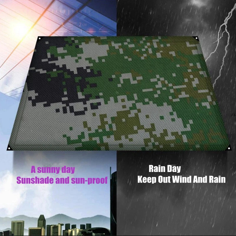 Толстый 0 4 мм Digital Camo брезент непромокаемой ткани на открытом воздухе палатки