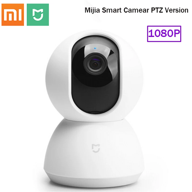 Оригинальная умная IP камера Xiaomi Mijia 1080P веб видеокамера с углом обзора 360 градусов