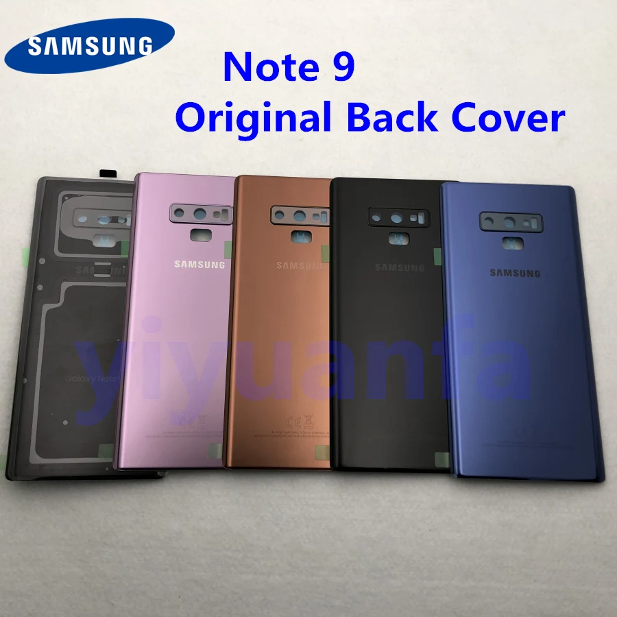 Оригинальная задняя крышка батарейного отсека Стеклянная Дверь Корпус Замена +