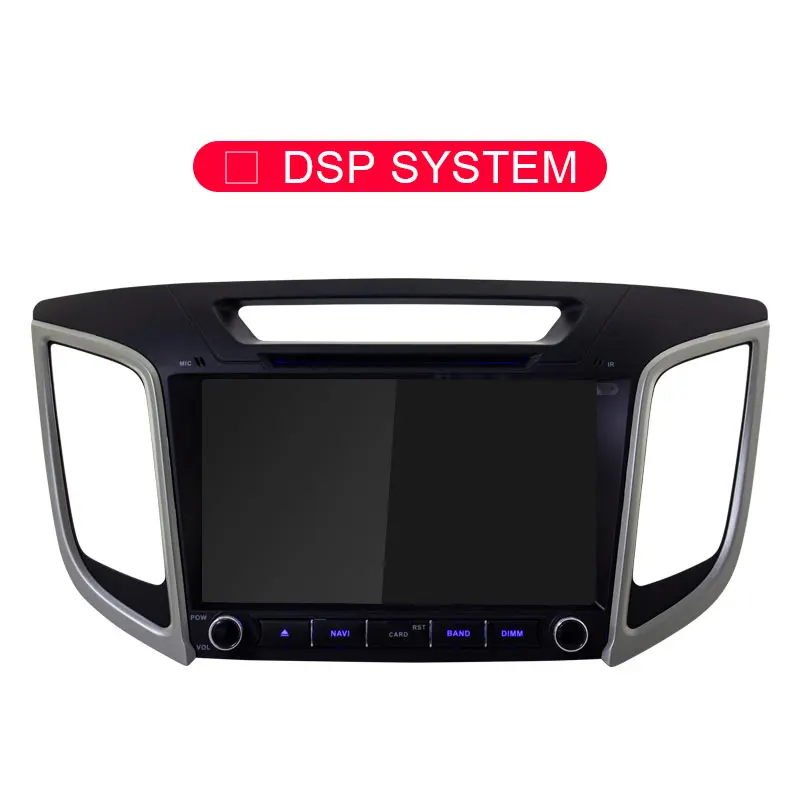 NO DSP JDASTON Android 9,0 Автомобильный мультимедийный плеер для hyundai Creta ix25 4G+ 64G gps Навигация стерео 2 Din автомагнитола DVD Авто аудио DSP - Цвет: NO DSP