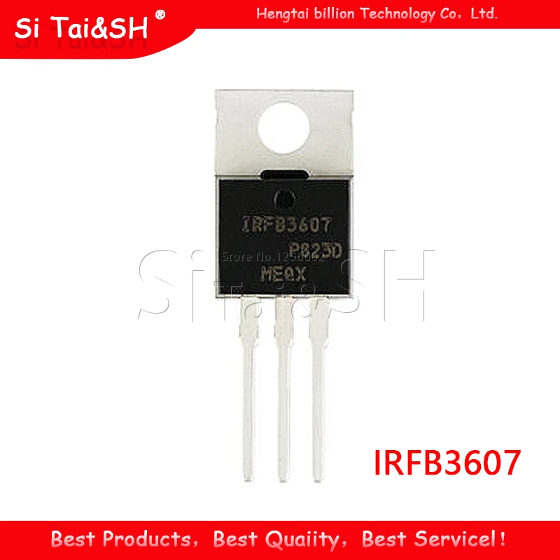 Новые и оригинальные интегральные схемы IRFB3607 до 220 IRFB3607PBF TO 10 шт.|lot lot|lot 5pcs |