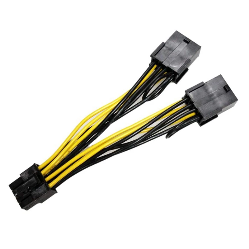 

8Pin to Dual 8Pin(6+2) Power Cable GPU Power Cable for Tesla K80 M40 M60 P40 P100