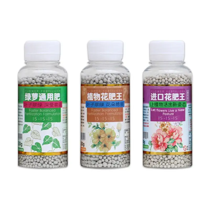 

1pc 130g/pc Granule Plant Food Organic Npk Fertilizer Spreader For Flower Green Radish Succulent Orchid Foliar Fertilizer