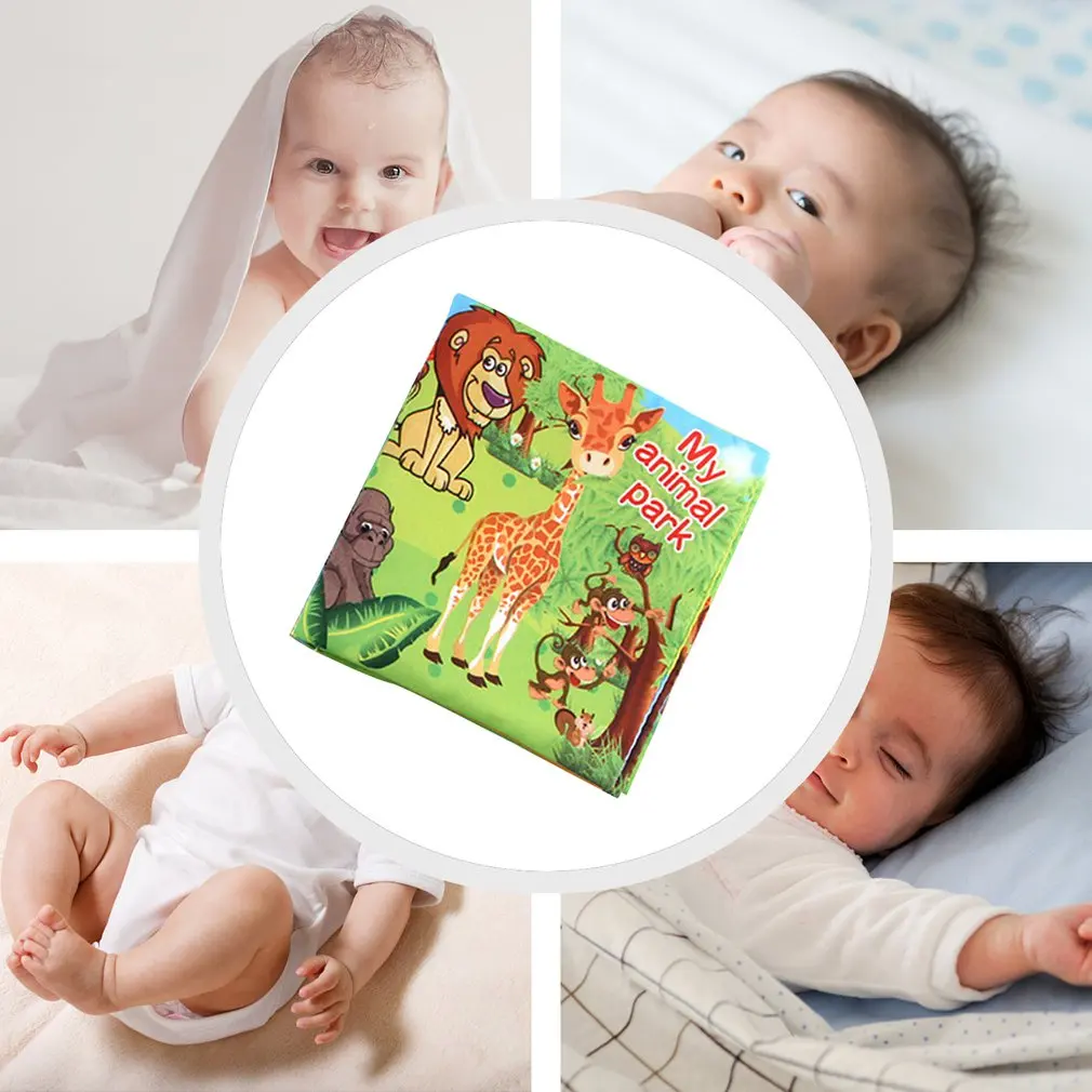 Baby Rattles Mobiles Toy Soft Animal Cloth Book Newborn Stroller Hanging Toy Bebe Early Learning Educate Baby Toys 0 12 Months