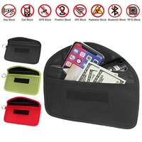 anti theft rfid signal blocking bag signal blocker case faraday cage wallet case for keyless car keys radiation protection phone