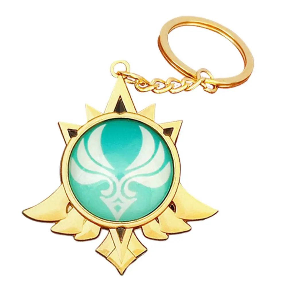 

Genshin Vision Keychains Eye Of God Key Chains 7 Elements 4 Styles Genshin Impact Vision Game Character Cosplay Keyring Pendant