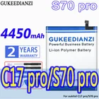 Аккумулятор большой емкости GUKEEDIANZI S70 pro 4450mAh для oukitel C17 proS70 pro Bateria