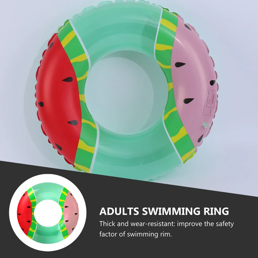 

1pc Adult Unisex Swimming Ring Watermelon Color Floating Ring (Assorted Color)