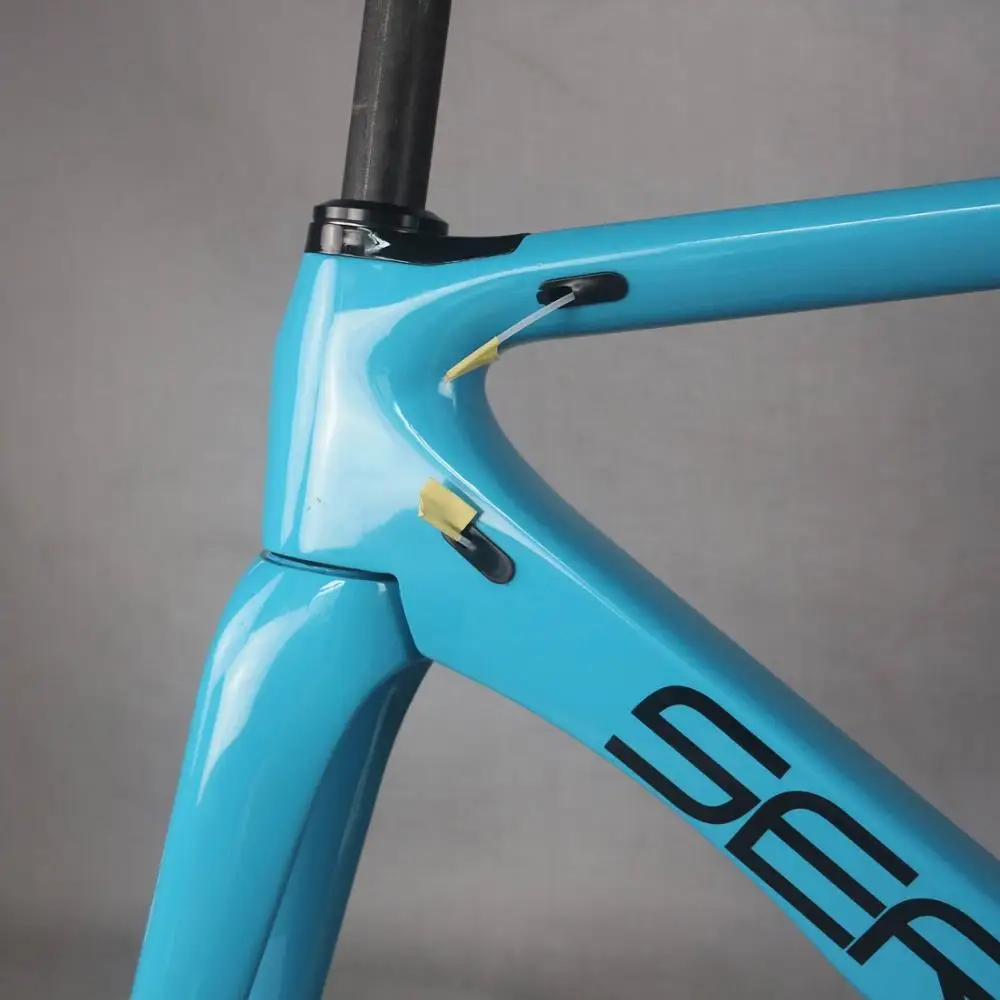 Seraph краска новый аэродизайн все черные цвета углеродная рама для дорожного