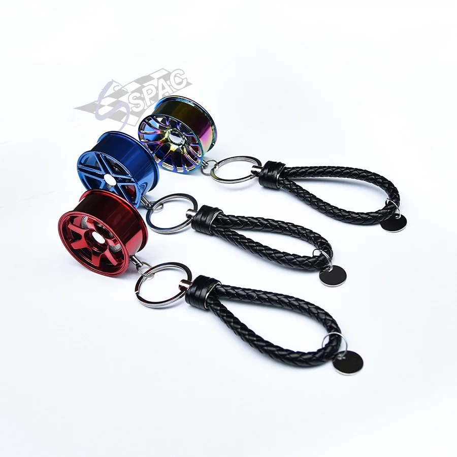 Hot Wheel hub автомобильный брелок для ключей Neo красный синий JDM Racing Sport - купить по