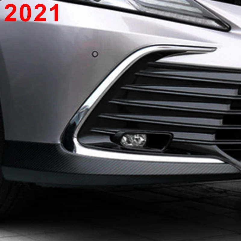 Модификация автомобильного стиля 2 шт. накладка на передний угол бампер губы