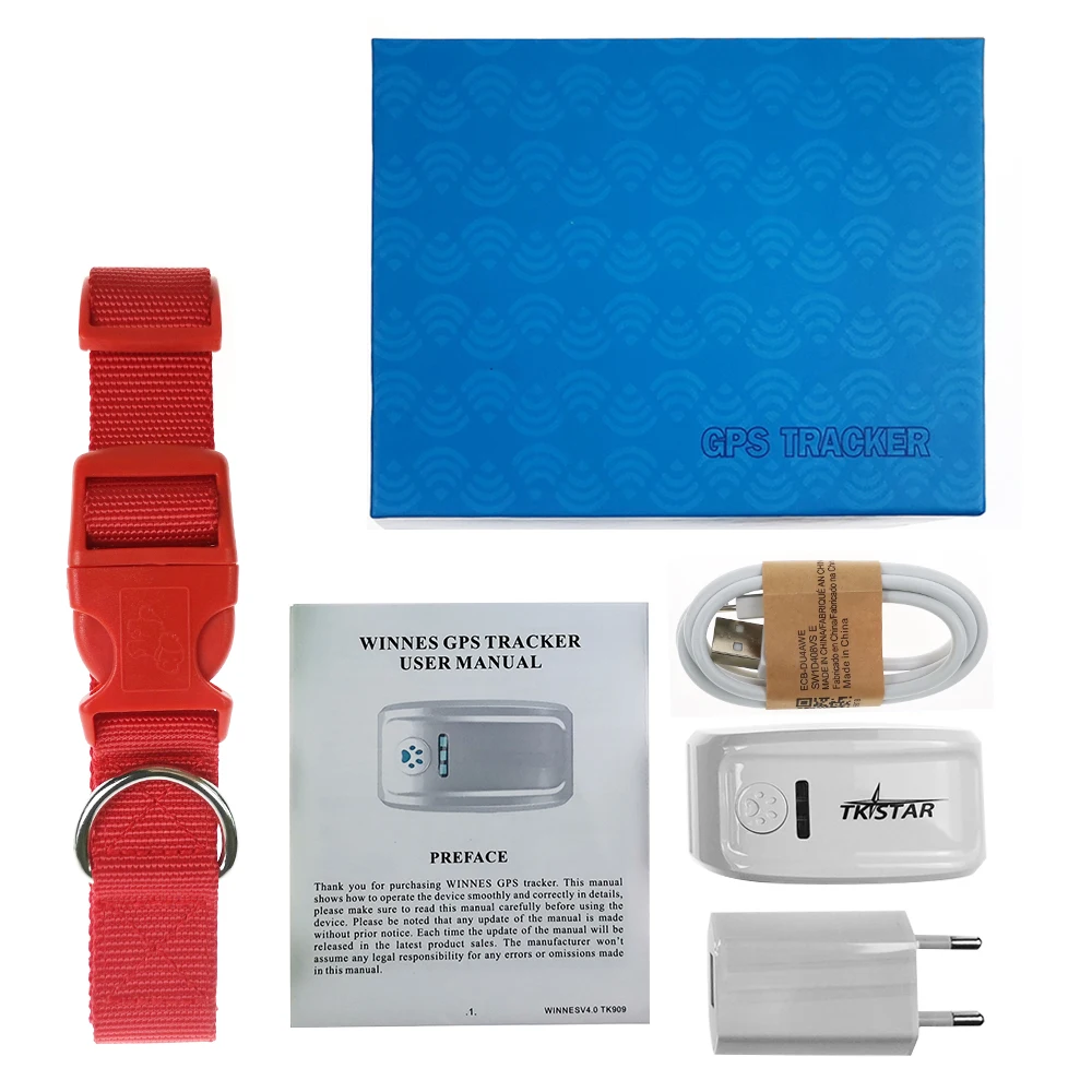 GPS трекер для домашних животных отслеживающее устройство в режиме реального