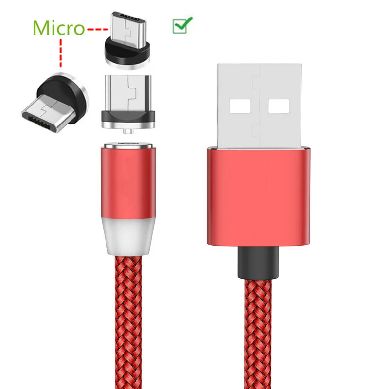 Для samsung A10 huawei Honor 6A Xiaomi Redmi 5 Meizu sony Asus LG usb ЗУ для мобильного телефона 5V 2A Магнитный Micro usb кабель для зарядки