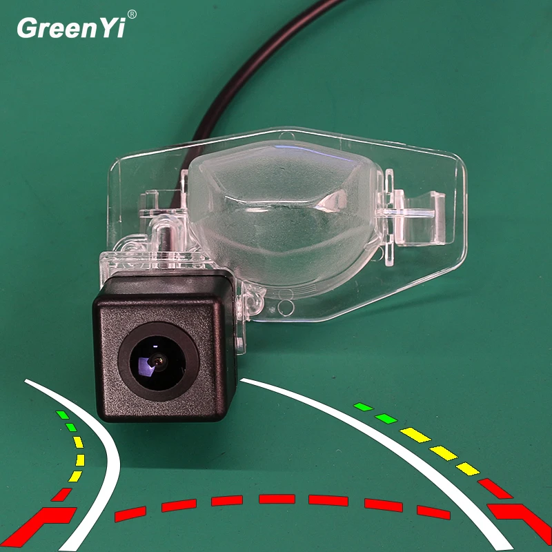 170 градусов Рыбий глаз объектив динамическая траектория парковки линия заднего